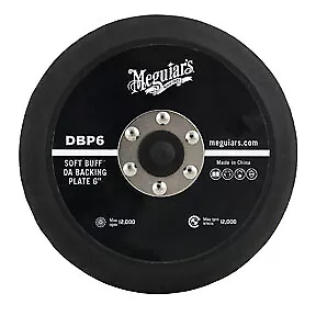Meguiar's 6  DA Backing Plate – Pair With Foam Or Microfiber Pads For Dual • $28.74