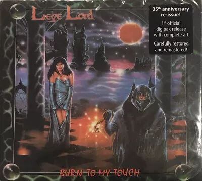 Liege Lord - Burn To My Touch CD 2023 Metal Blade 3984-16037-2 [Deluxe Digipak] • $21.95