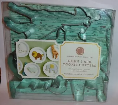 Martha Stewart Noah’s Ark Cookie Cutters Set Of 5 Animals NIB • $14.99