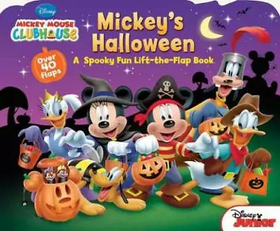 Mickey Mouse Clubhouse Mickey's Halloween - Board Book - GOOD • $3.76