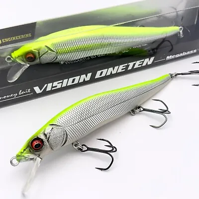 Megabass Vision Oneten 110 Jerkbait: M Hot Shad • $22.45