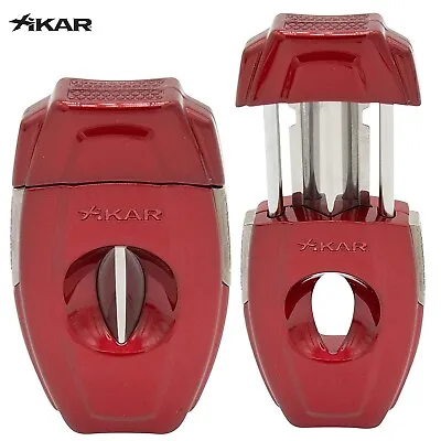 Xikar VX2 V-Cut Cigar Cutter- Red (MSRP:$54.99) • $40