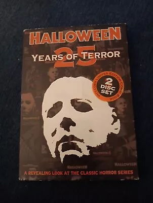 Halloween: 25 Years Of Terror (DVD 2006 2-Disc Set) Michael Myers Slip Cover • $10