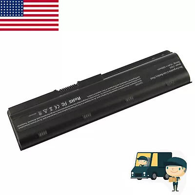 6 Cell Battery For HP 593553-001 CQ42 MU09 G62t-100 Pavilion Dm4-1065dx Dv7-6000 • $19.55