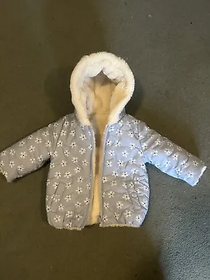 Baby Girl Coat 6-9 Months George  • £3.50