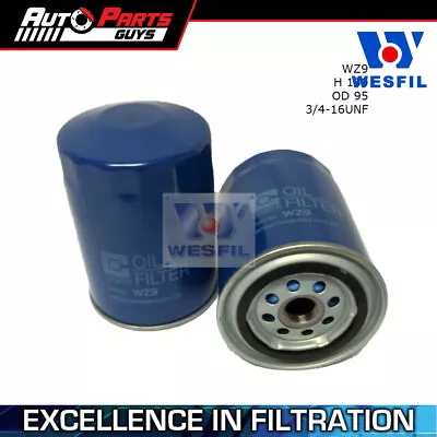 Wesfil Oil Filter Z9 • $17.99