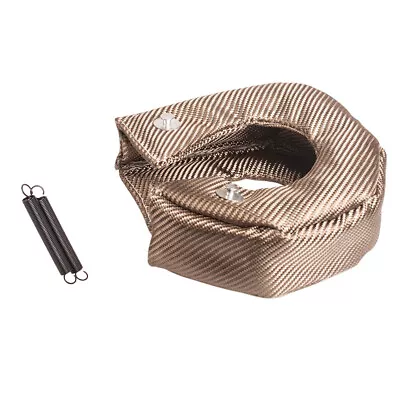 T3 GT28 GT30 GT35 Titanium Turbo Blanket Heat Shield Turbocharger Cover Wrap • £19.99