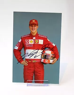 Michael Schumacher FORMULA 1 Hand Signed Autographed Photo 8x6 With Providence • $311.26