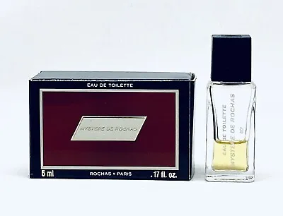 $10 • Buy Miniature Perfume Mystere Rochas Eau De Toilette 5 Ml. 0.17 Fl.oz. Not Full
