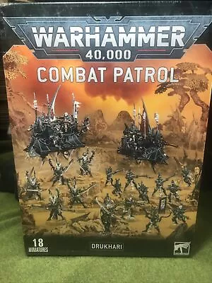 Combat Patrol Drukhari New Sealed • $272.55