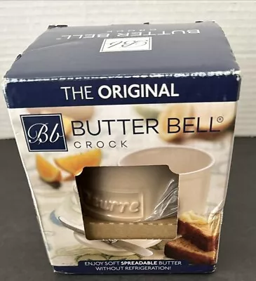 The Original Butter Bell Crock By L. Tremain French Ceramic. NIB Cream Color D/7 • $26.60