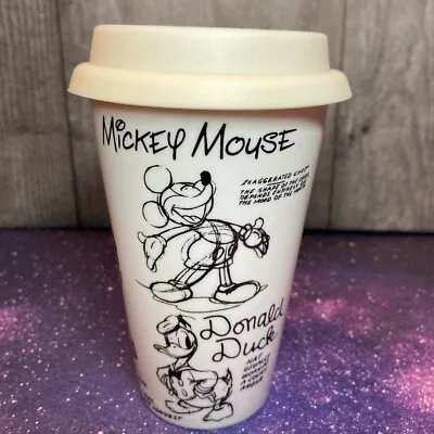Disney Mickey Mouse 12 Oz Ceramic Coffee Tumbler Mug Cup • $14.50