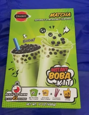 2 Pack Instant Boba Matcha Kit  Ready To Drink Delicious And Natural • $49