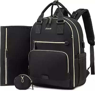 Diaper Bag Backpack Portable Changing Multipurpose Travel Back Pack For Moms Dad • $58.99