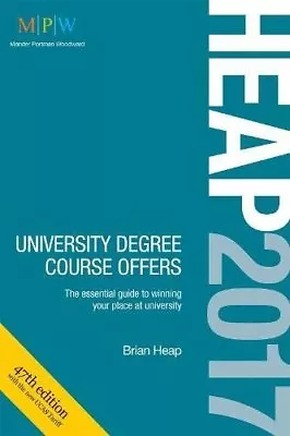 HEAP 2017: University Degree Course OffersBrian Heap • £3.28