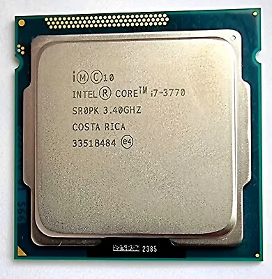 £30 • Buy Intel Core I7-3770 3.40GHz 8MB Cache LGA1155 Ivy Bridge