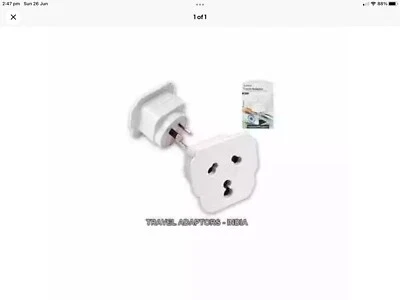 $11.60 • Buy International Travel Adaptor From India And South Africa To Australia