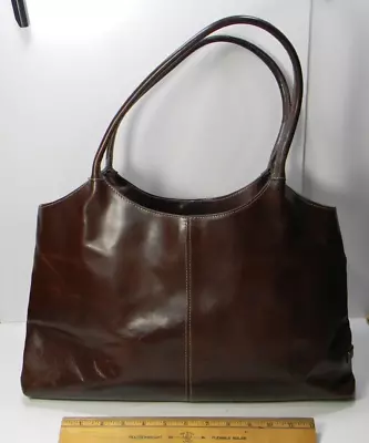 Ellington Brown Leather Hand /Shoulder Bag • $25