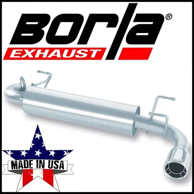 Borla 2.25  S-Type Axle-Back Exhaust System Kit Fits 1999-2005 Mazda Miata 1.8L • $531.99