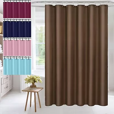 70''x72'' Waterproof PEVA Shower Curtain Liner With Rust Proof Grommets & Magnet • $8.99