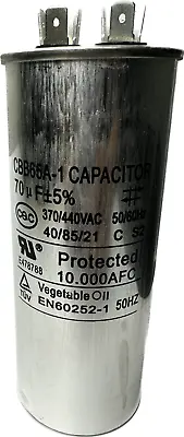 70UF 370/440VAC CBB65A-1 Air Conditioning Starting Capacitor • $13.99