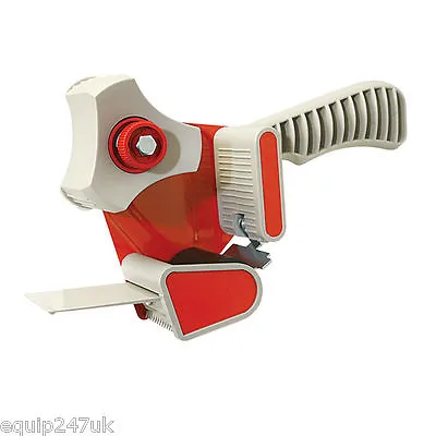 50mm Heavy Duty Metal Packing Tape Parcel Sellotape Hand Dispenser Gun F022 • £8.57