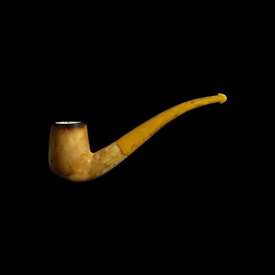 Lee Van Cleef Meerschaum Pipe Handcarved Smoking Tobacco For Gift W Case  MD-238 • $159.41