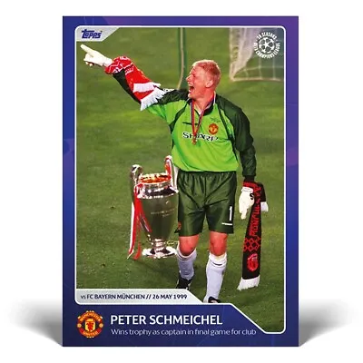 £5.99 • Buy Peter Schmeichel Topps Now UEFA Champions League 30 Seasons Celebration #21