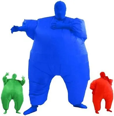 AirSuits Inflatable Blow-Up Fat Suit Fancy Dress Costume Unisex For Halloween • £24.99