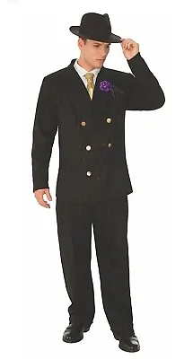 Gangster Roaring 20's Mob Boss Mafia Fancy Standard SIZE Halloween Adult Costume • $33