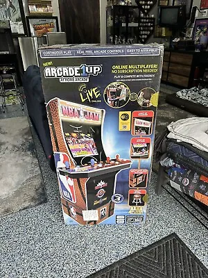 NBA Jam Arcade 1up Sam’s Club Version!!! Stool Not Included!! Sealed!! • $475