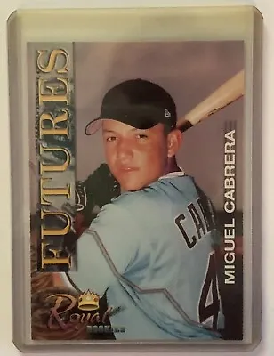 Miguel Cabrera 2001 Royal Futures Rookie Card #16 Triple Crown • $30