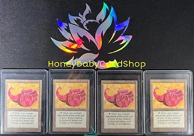 MTG Arabian Nights 1993 Sandals Of Abdallah X 4 (LPx2 MPx2) Playset ARN Unc. • $74.99