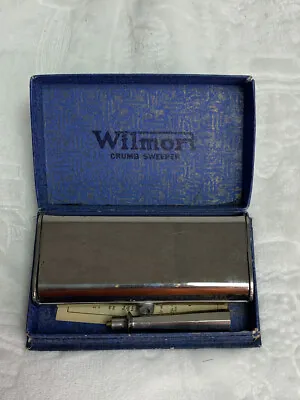 $16.99 • Buy Vintage Wilmort Silent Butler Table Sweeper Crumb Catcher