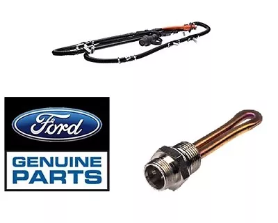 Ford 6.0L OEM Block Heater & Wiring 5C3Z-6B018-DA 3C3Z 6A051-AA (3769/3539) • $189.99