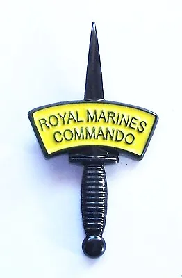 £3.95 • Buy 41 Commando Royal Marines Dagger Lapel Pin Or Walking Stick Mount