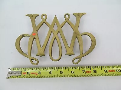 $13.49 • Buy VA Metalcrafters Williamsburg Brass Trivet William Mary Cypher