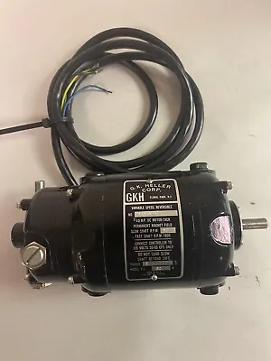 G.k. Heller352091/40hp Variable Speed Reversible Dc Motor 42rpm 115vdc • $90