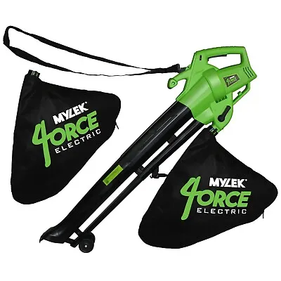 Mylek Garden Vacuum Leaf Blower 6 Speed And Shredder Mulcher 2 X 35L Bag 3000W • £59.99