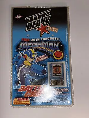 MegaMan NT Warrior Battle Chip AntiFire Top Heavy Toyz • $13.40