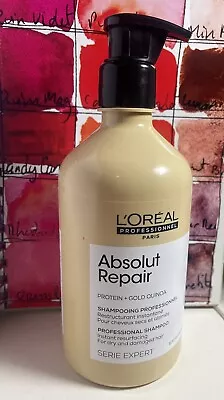 L'oreal Serie Expert Absolut Repair Shampoo Reconstructer 500ml 16.9 Oz • $33.99