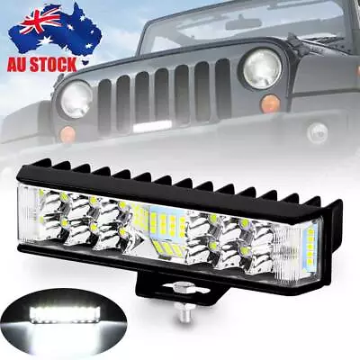 6Inch LED Work Light Bar Spot Flood Combo Driving Fog For Motorcycle Offroad ATV • $19.89