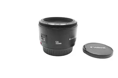 Canon 50mm Prime Lens F/1.8 II EF Portrait Auto Focus Sharp V. Good Condition • £75