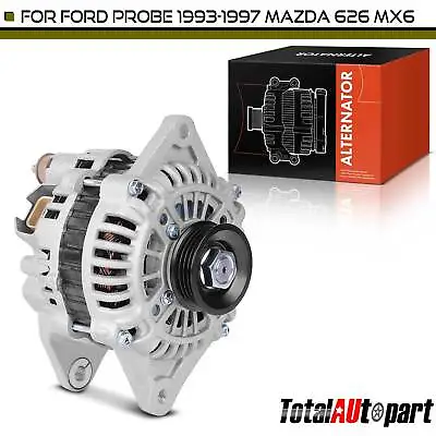 Alternator For Ford Probe 1993-1997 Mazda  626 MX6 80A 12V CW 4-Groove Pulley • $100.99