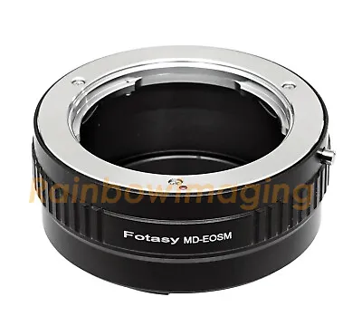 Minolta MD MC Rokkor Lens To CANON EF-M Mount M5 II M6 M10 M50 M100 M200 Adapter • $11.93