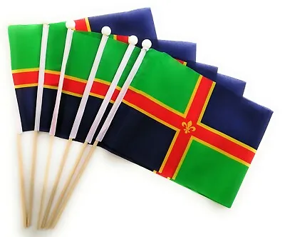 Lincolnshire Waving Hand Flag 6 Pack FREE UK DELIVERY! • £8.99