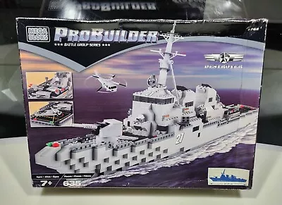 Mega Bloks ProBuilder Battle Group Series Set 9762 Destroyer NIB Sealed • $99.95