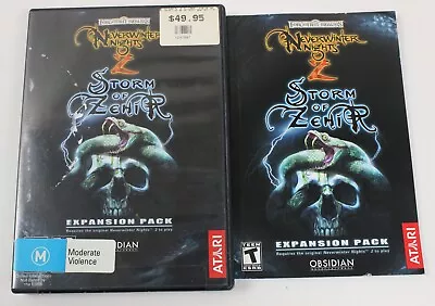 Neverwinter Nights 2 : Storm Of Zehir Expansion Pack PC Game Complete W/Manual • $16.20