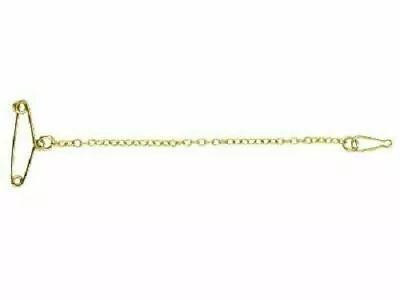£36.50 • Buy 9ct Gold Brooch Safety Chain