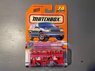 Matchbox # 74 Red London Bus MB17-C57 • $8.45